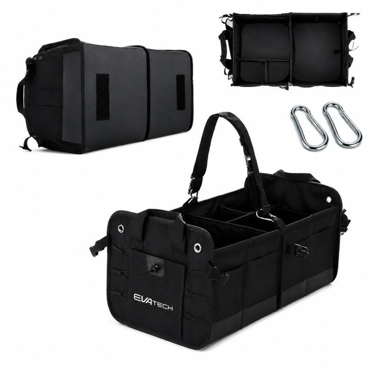 Salokāmais auto bagāžnieka organizators 2 Plus Froze EVAtech 60×37×32 cm