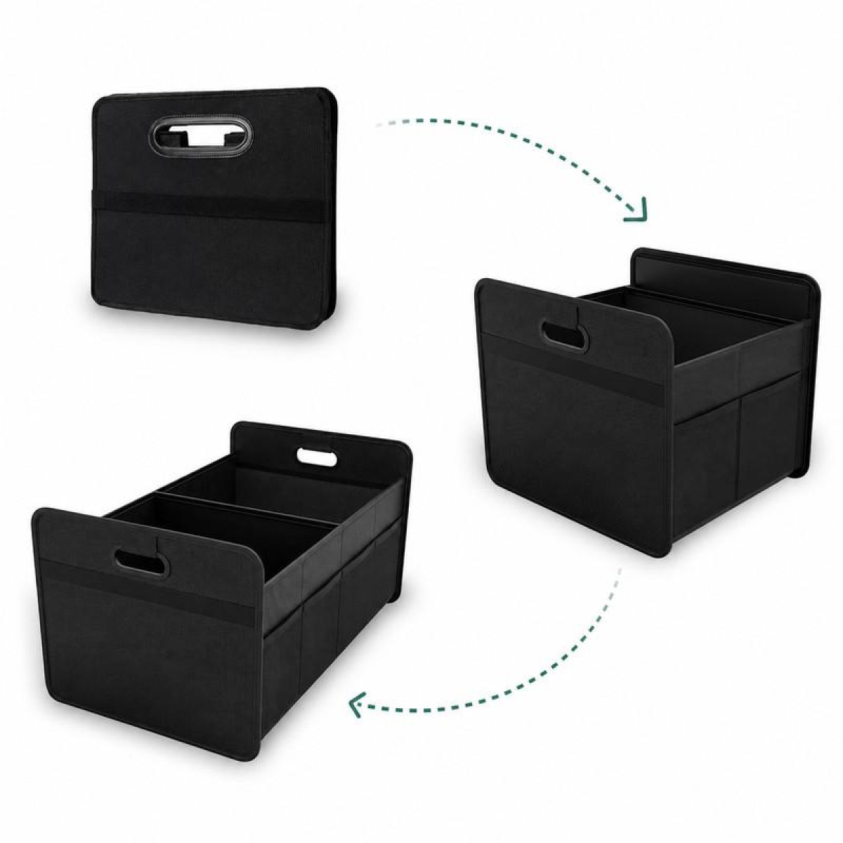 Salokāmais auto bagāžnieka organizators EVAtech 57x35x28 cm